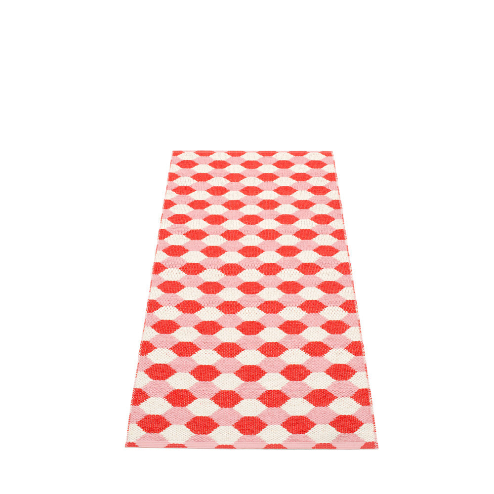 Pappelina / DANA / Läufer / Coral red, Piglet, Vanilla