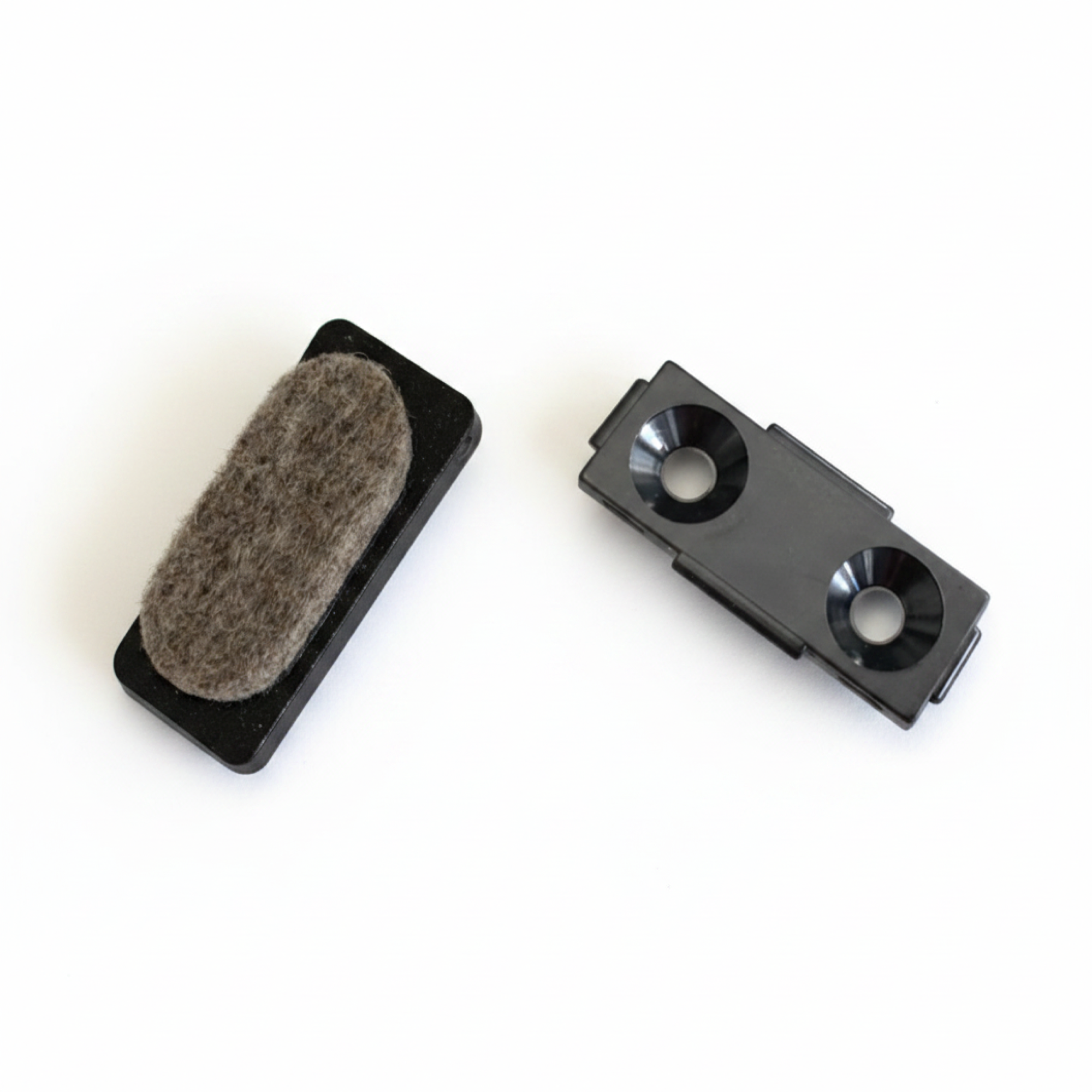 GLEITER-SET / WALTER KNOLL / Sheru / Filz (Einsatz + Gleiter)