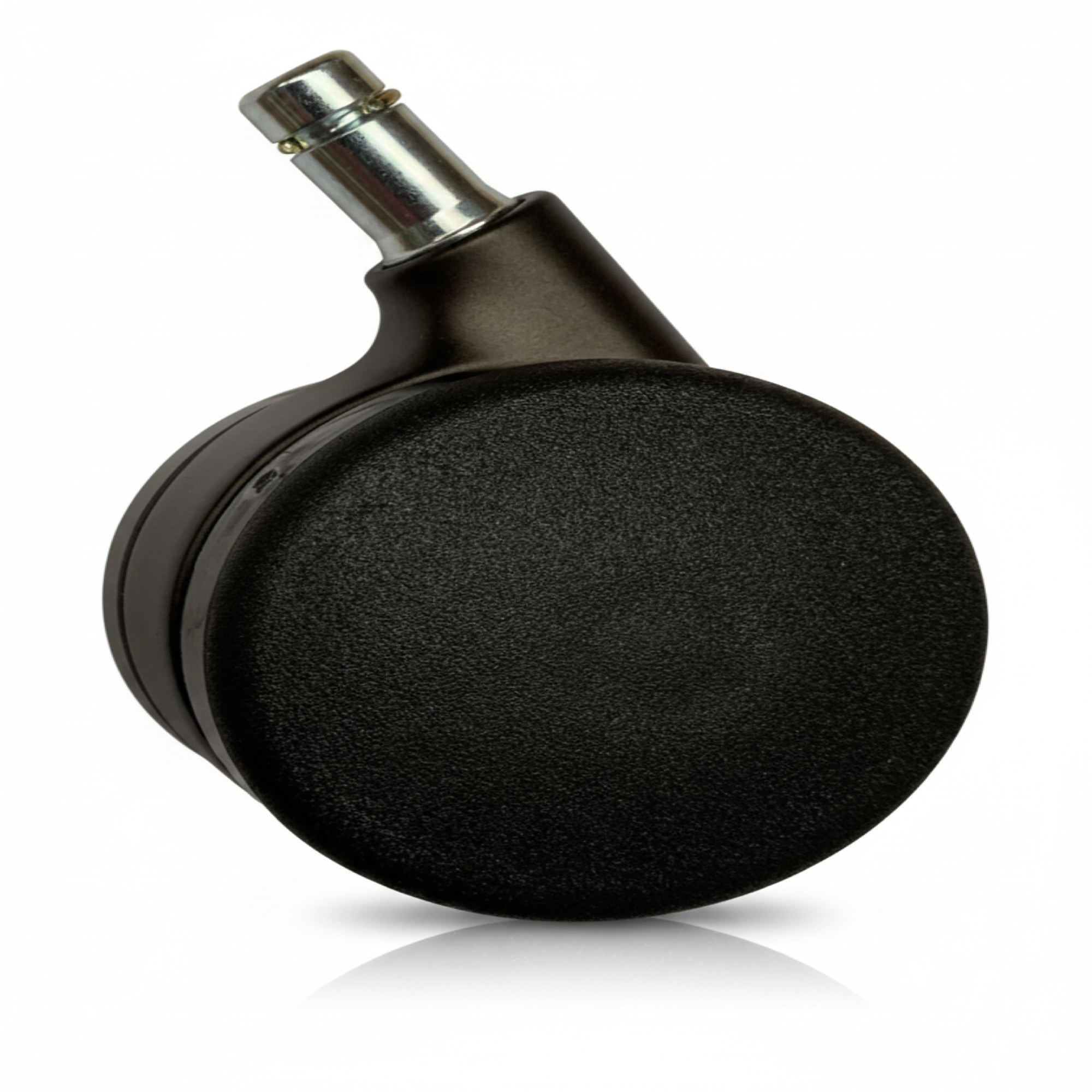ROLLEN-SET / WALTER KNOLL / Leadchair Executive (Soft) / Doppelrolle pulverbesch. bronze/ harte Rollen