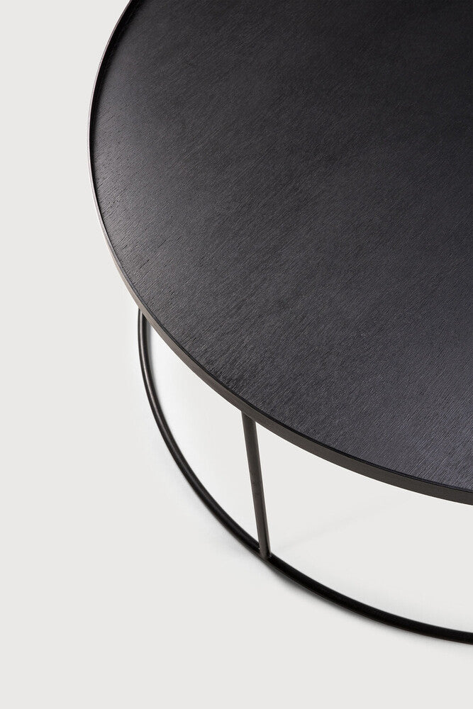 Ethnicraft / Round Tray Coffee Table XL / Großer Beistelltisch - Architare shop