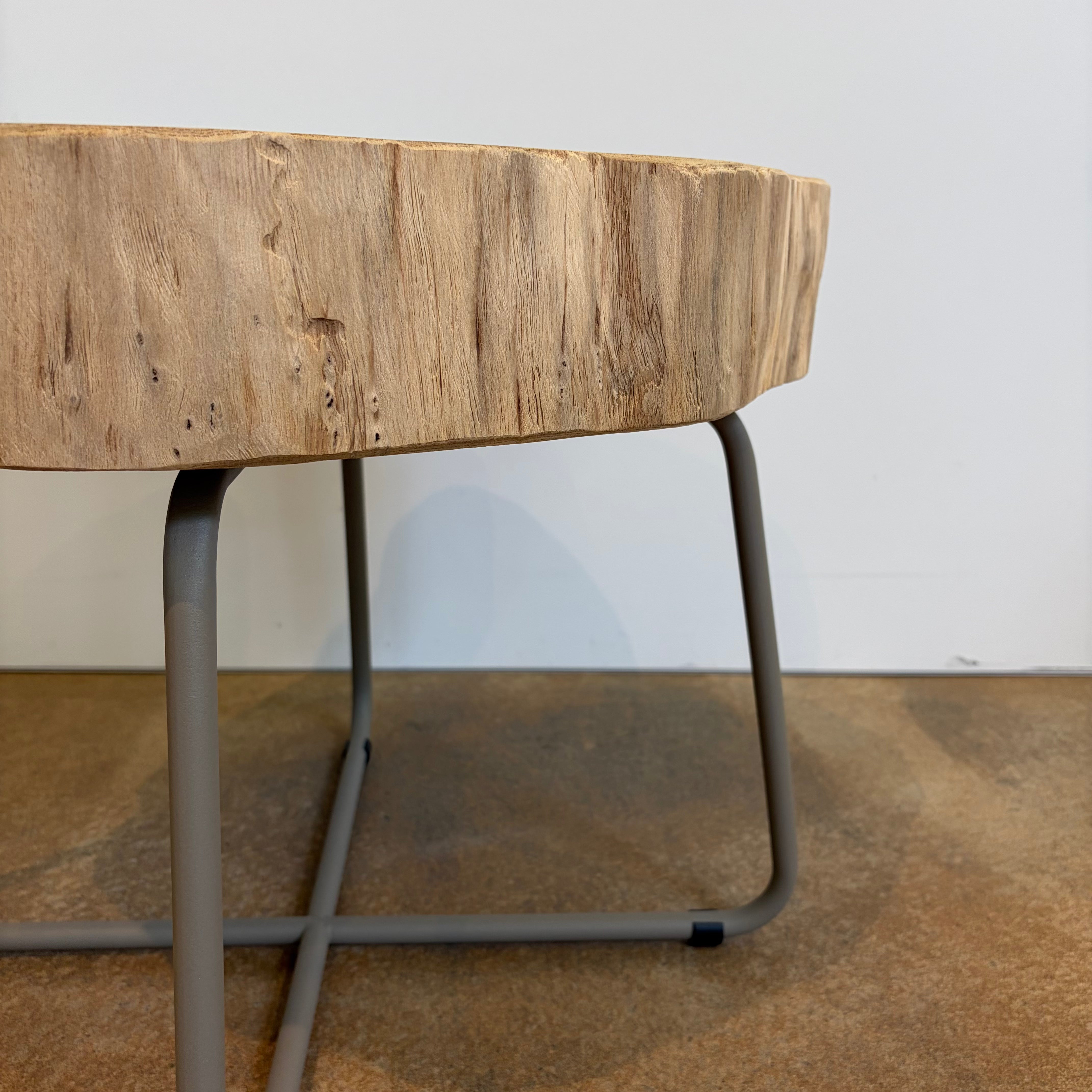 Fischer Möbel / Drop / Outdoor Beistelltisch Teak - architare shop