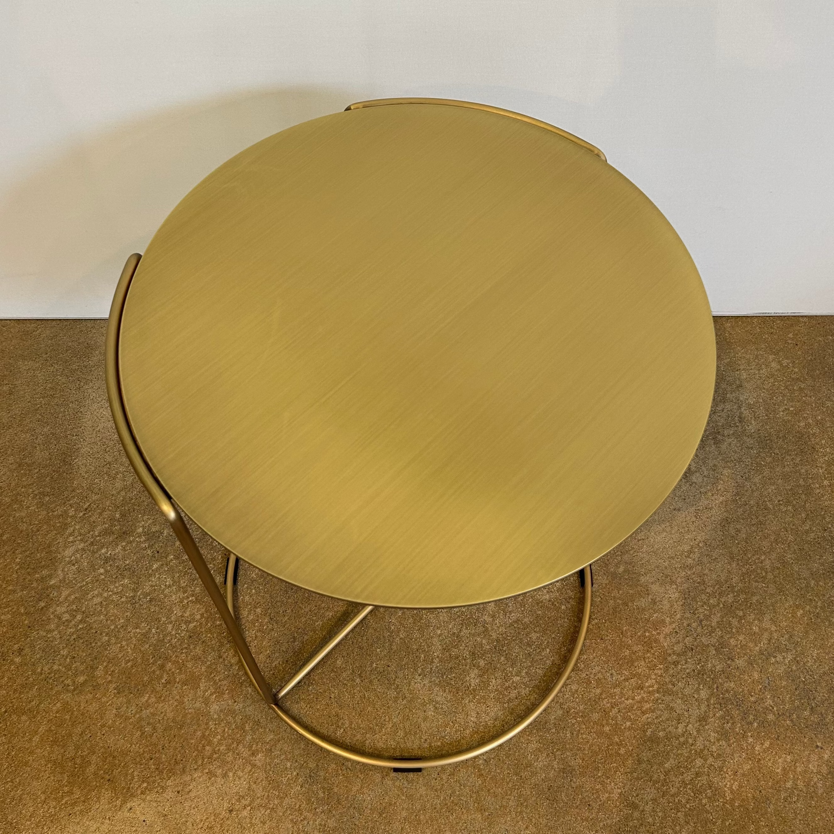 Walter Knoll / Oki 131-T4 / Beistelltisch Messing