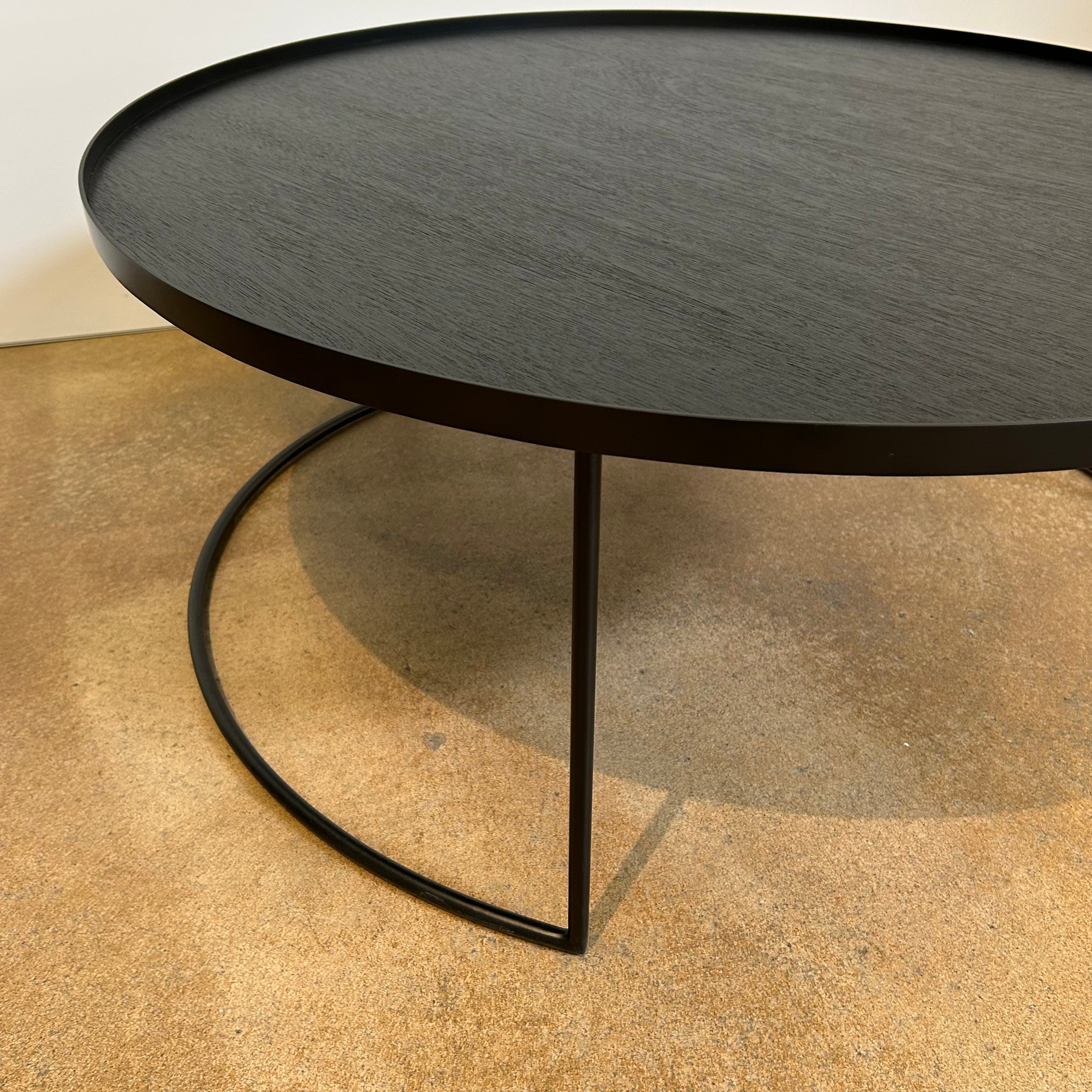 Ethnicraft / Round Tray Table / Beistelltisch XL