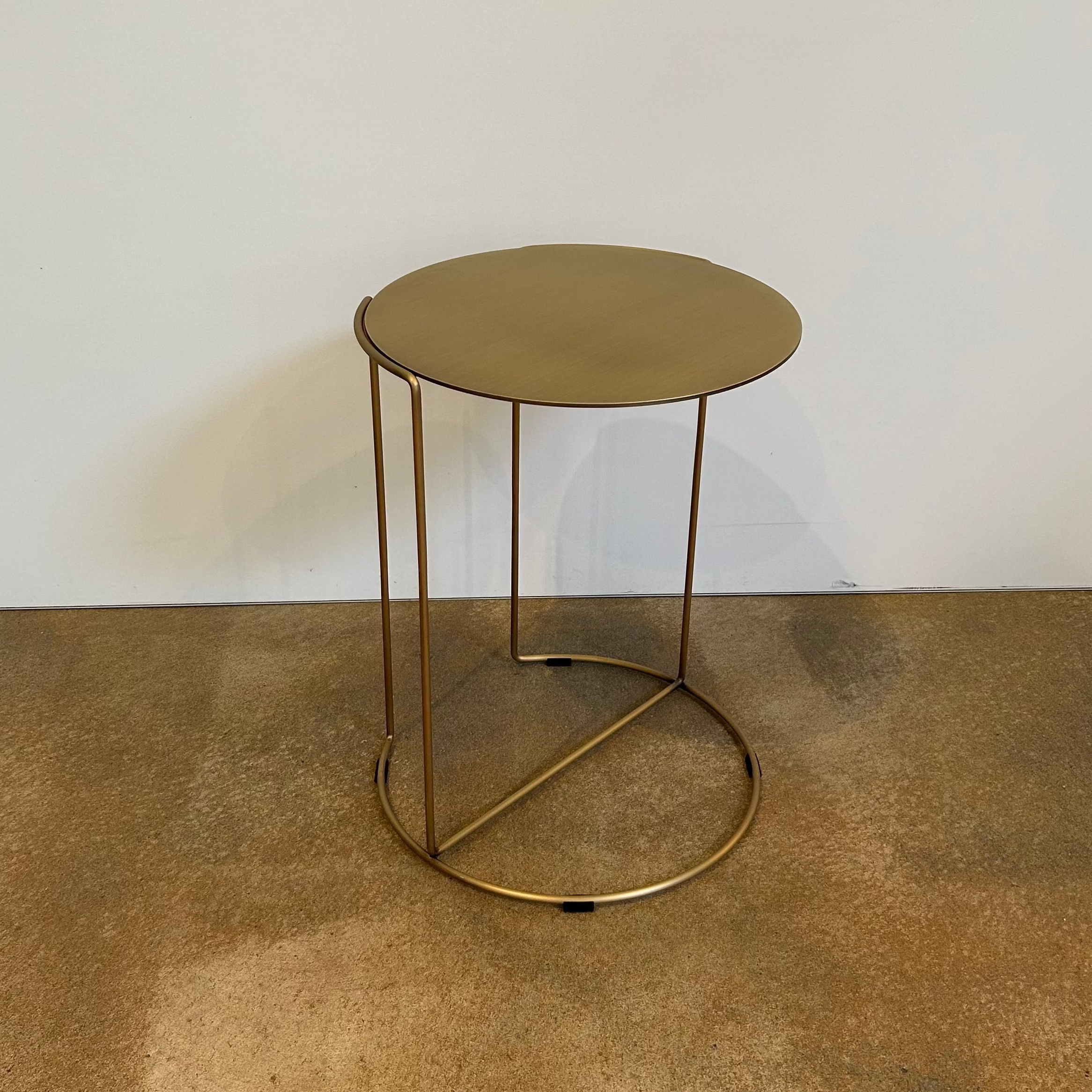 Walter Knoll / Oki 131-T4 / Beistelltisch Messing