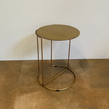 Walter Knoll / Oki 131-T4 / Beistelltisch Messing