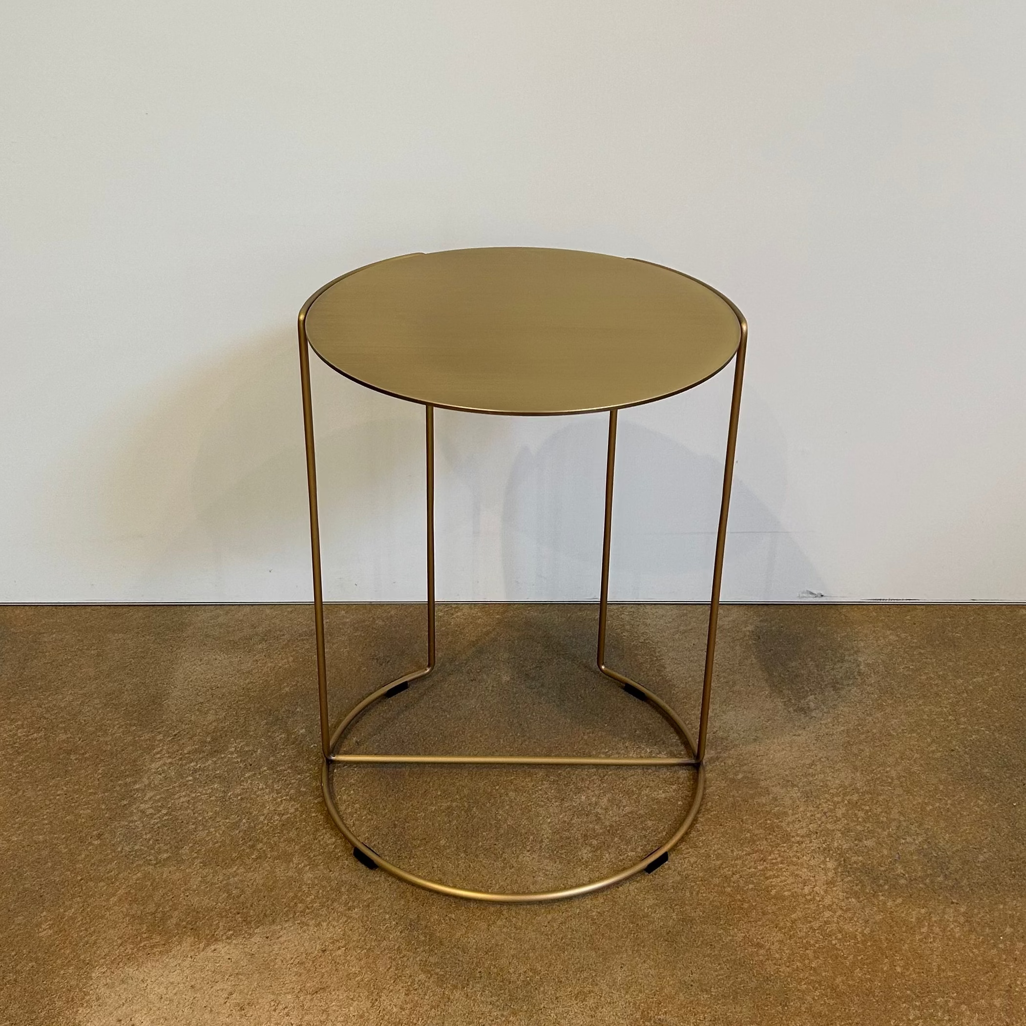 Walter Knoll / Oki 131-T4 / Beistelltisch Messing