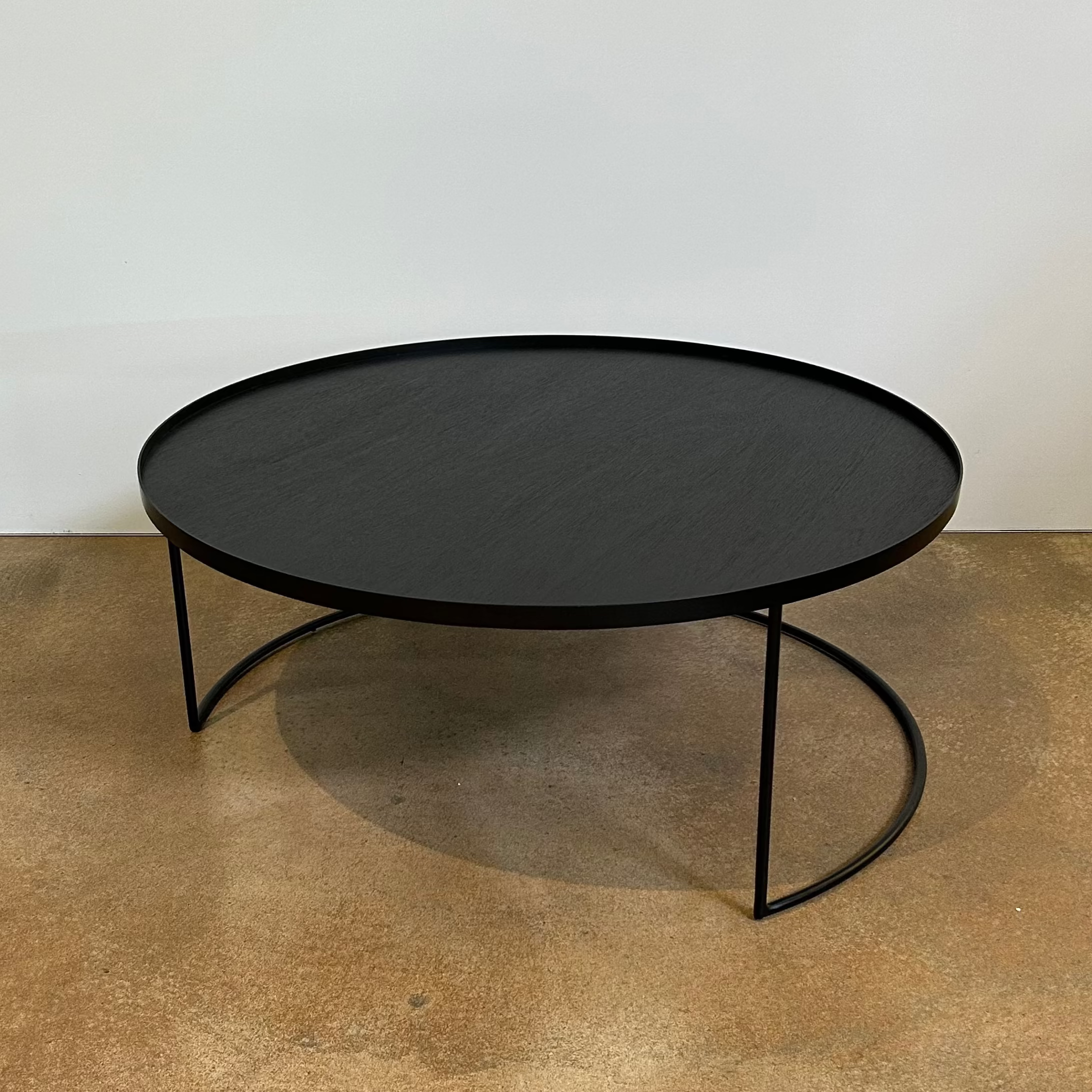 Ethnicraft / Round Tray Table / Beistelltisch XL