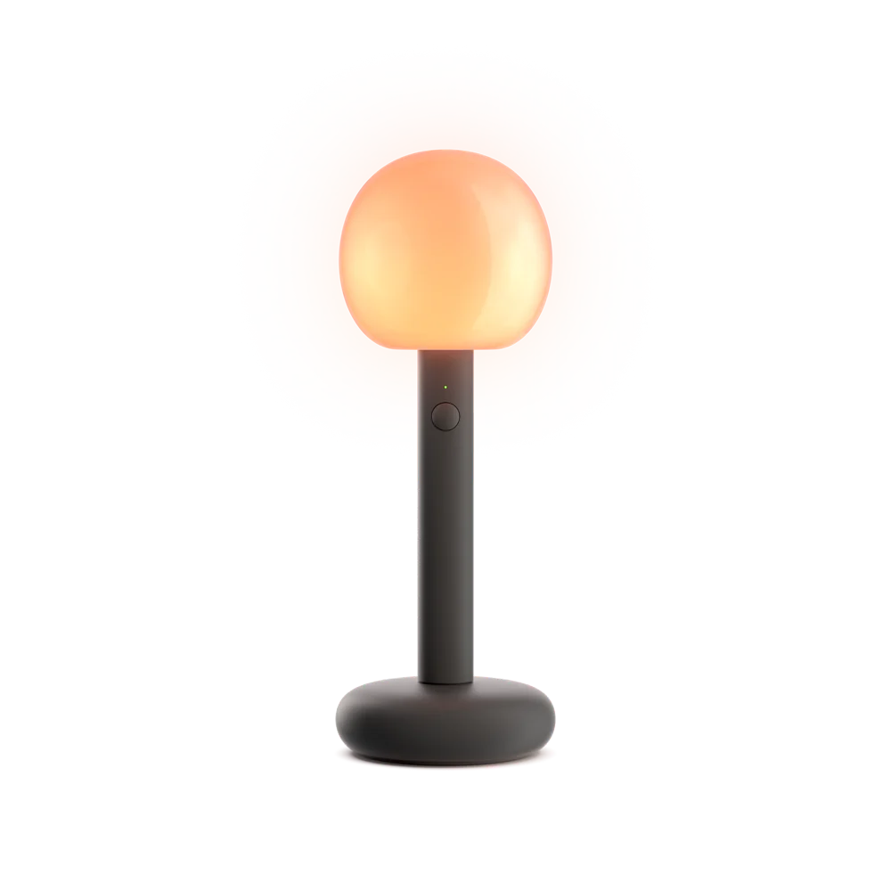 Grey / Fire / Table lamp