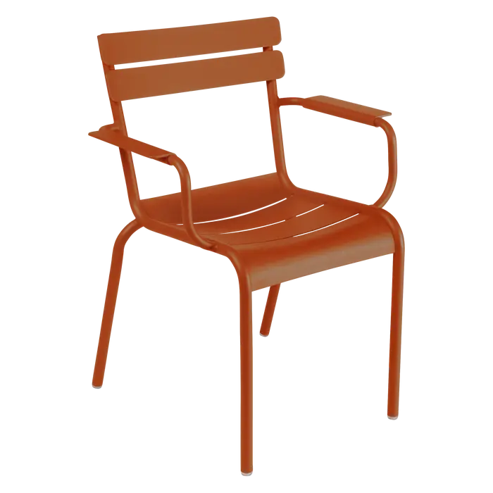 Fermob / Luxembourg Bridge / outdoor chair with armrests
