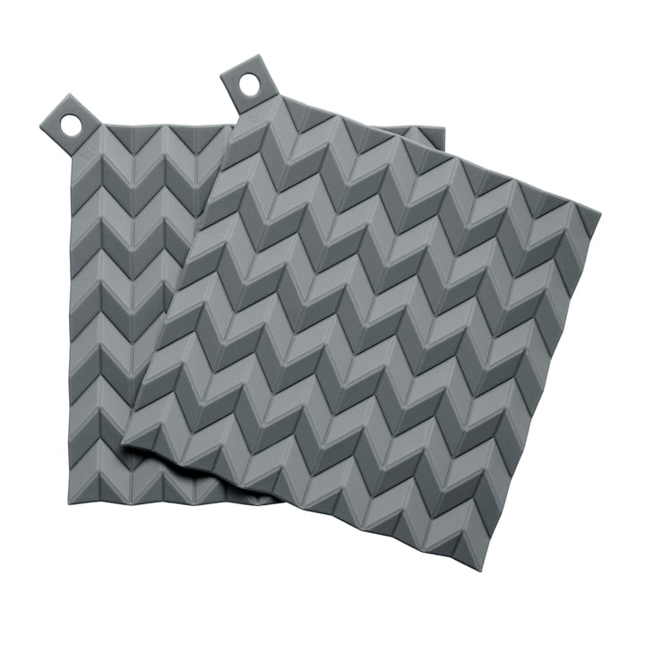 Stelton / HOLD-ON GREY / Topflappen und Untersetzer - Architare shop