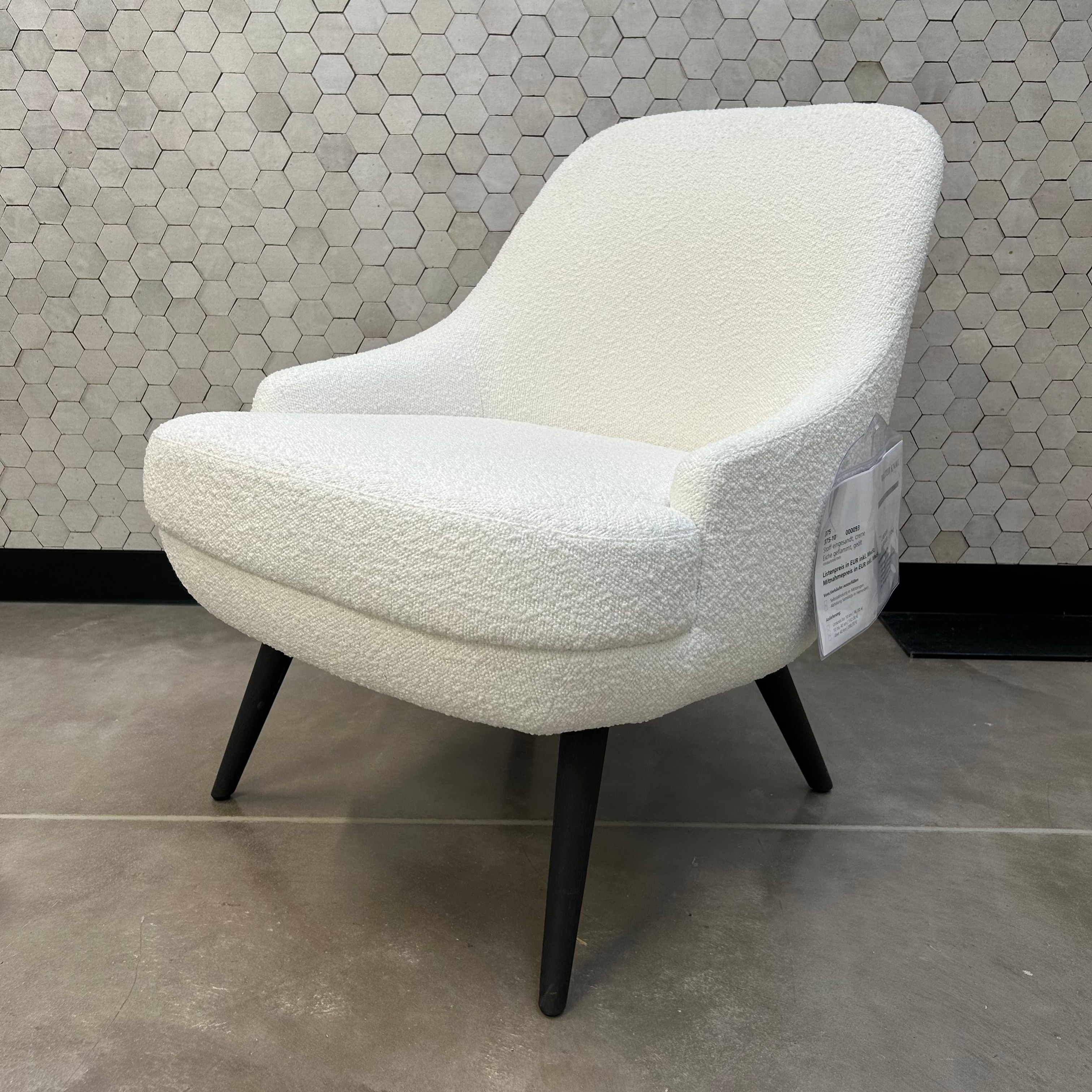 Walter Knoll / 375-10 / Sessel Sonderstoff
