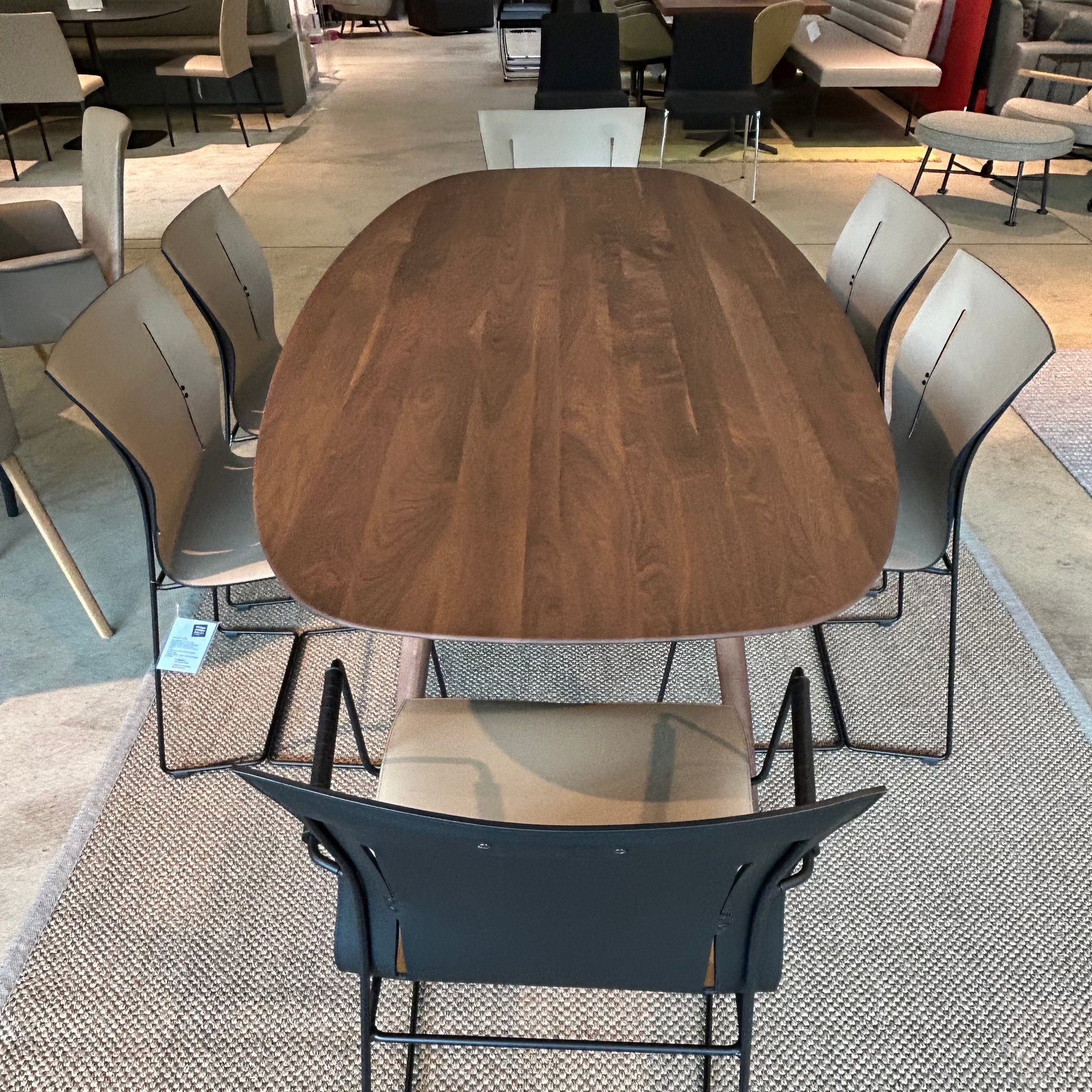 Walter Knoll / Cuoio / Komplettset 6 Stühle