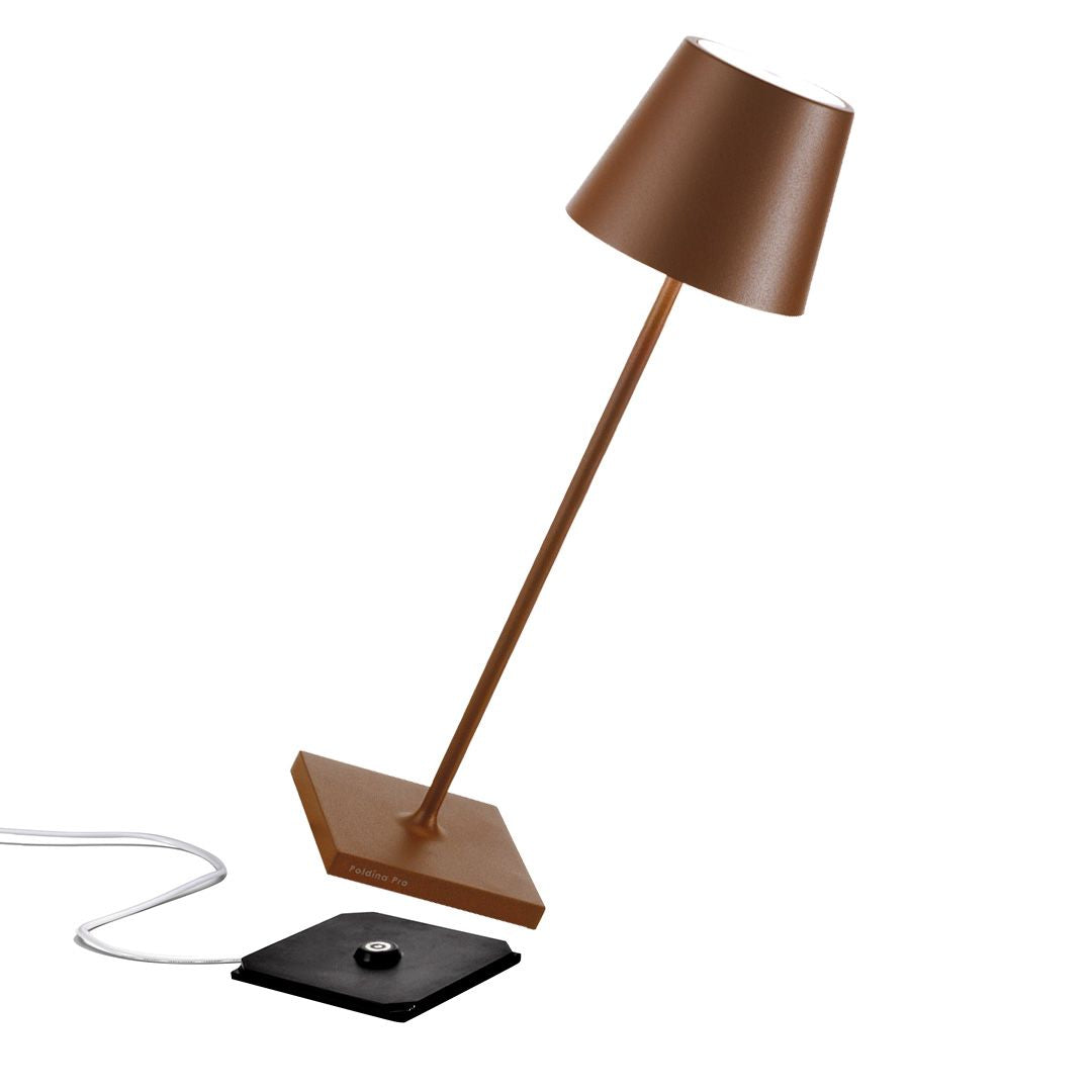 Zafferano / Poldina Pro / Tischlampe 38cm Rost