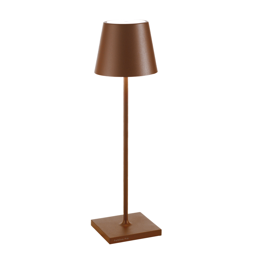 Zafferano / Poldina Pro / Tischlampe 38cm Rost