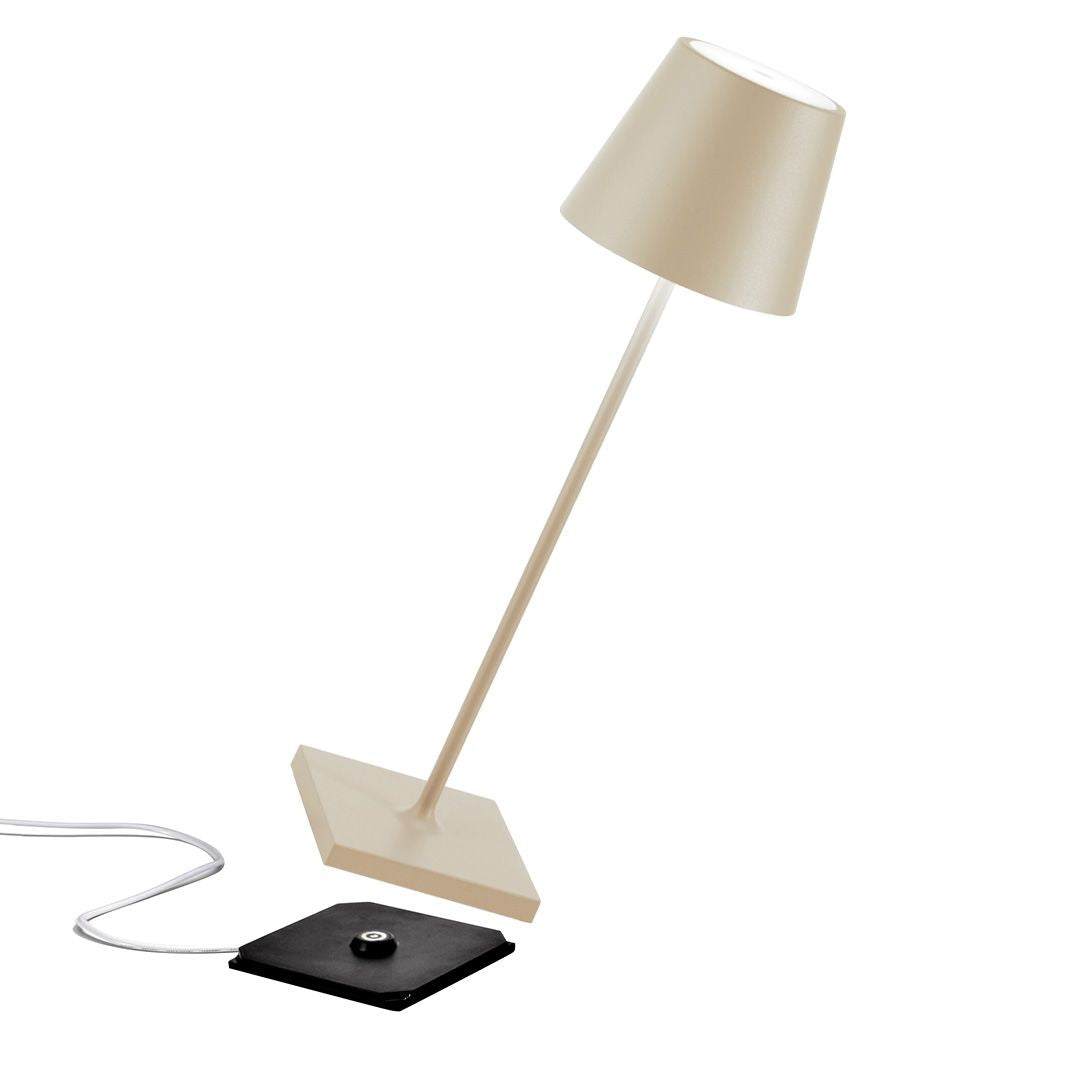 Zafferano / Poldina Pro / Tischlampe 38cm Sand