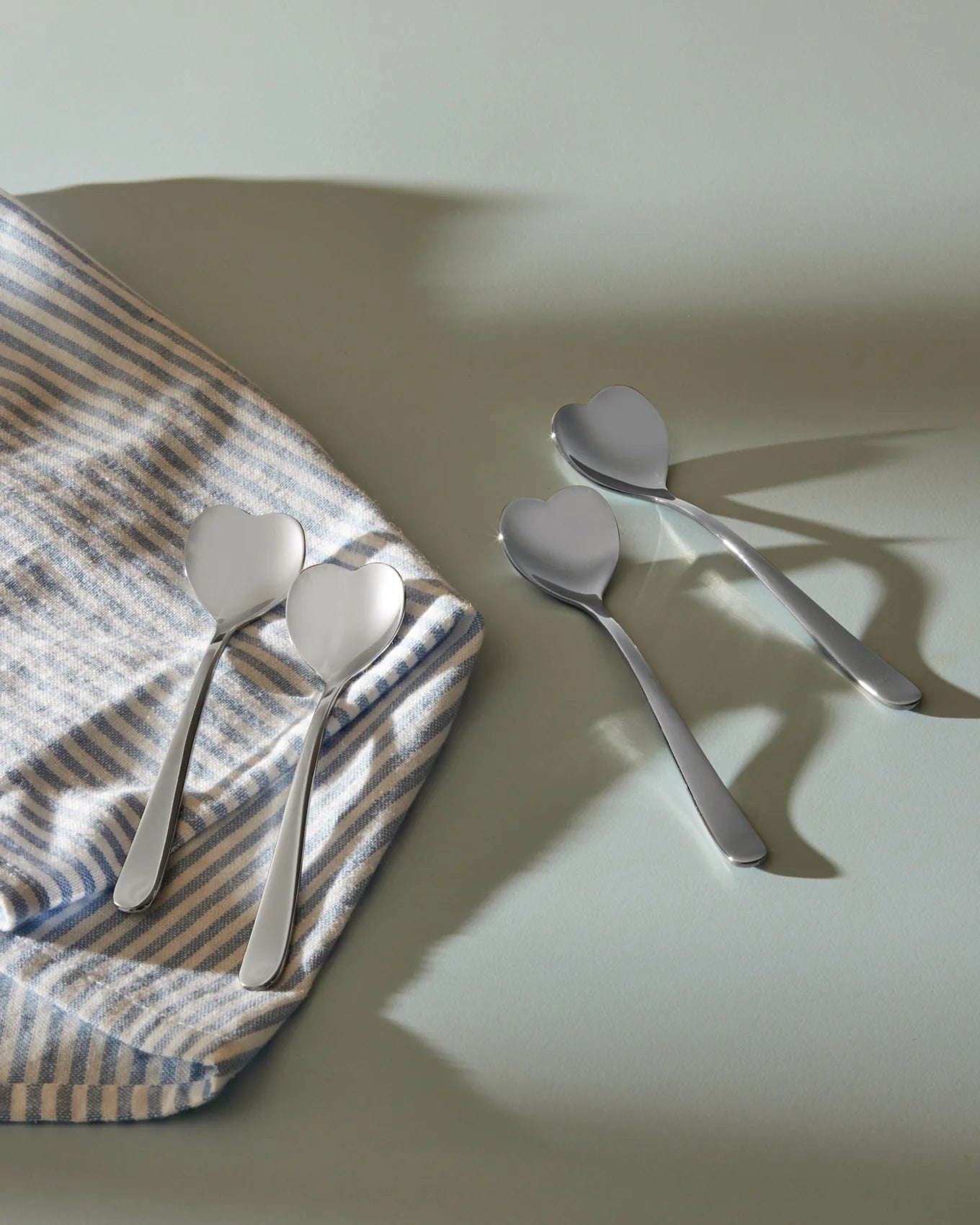 Alessi BIG LOVE Set 4 Teelöffel