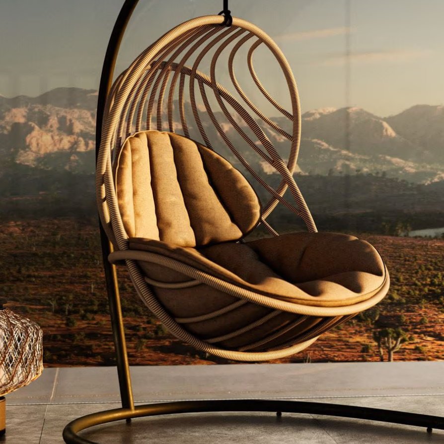 Dedon / KIDA / Hängesessel mit Standfuß - architare shop