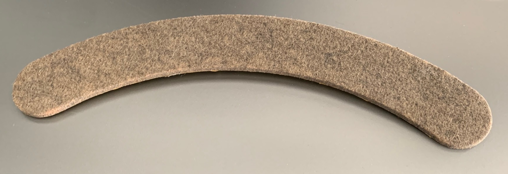 GLEITER-SET / WALTER KNOLL / Turtle Barhocker / Filz / Tellerfuß