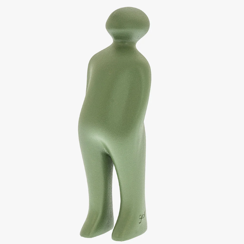 Gardeco / Guido Deleu / The visitor Mini Skulptur