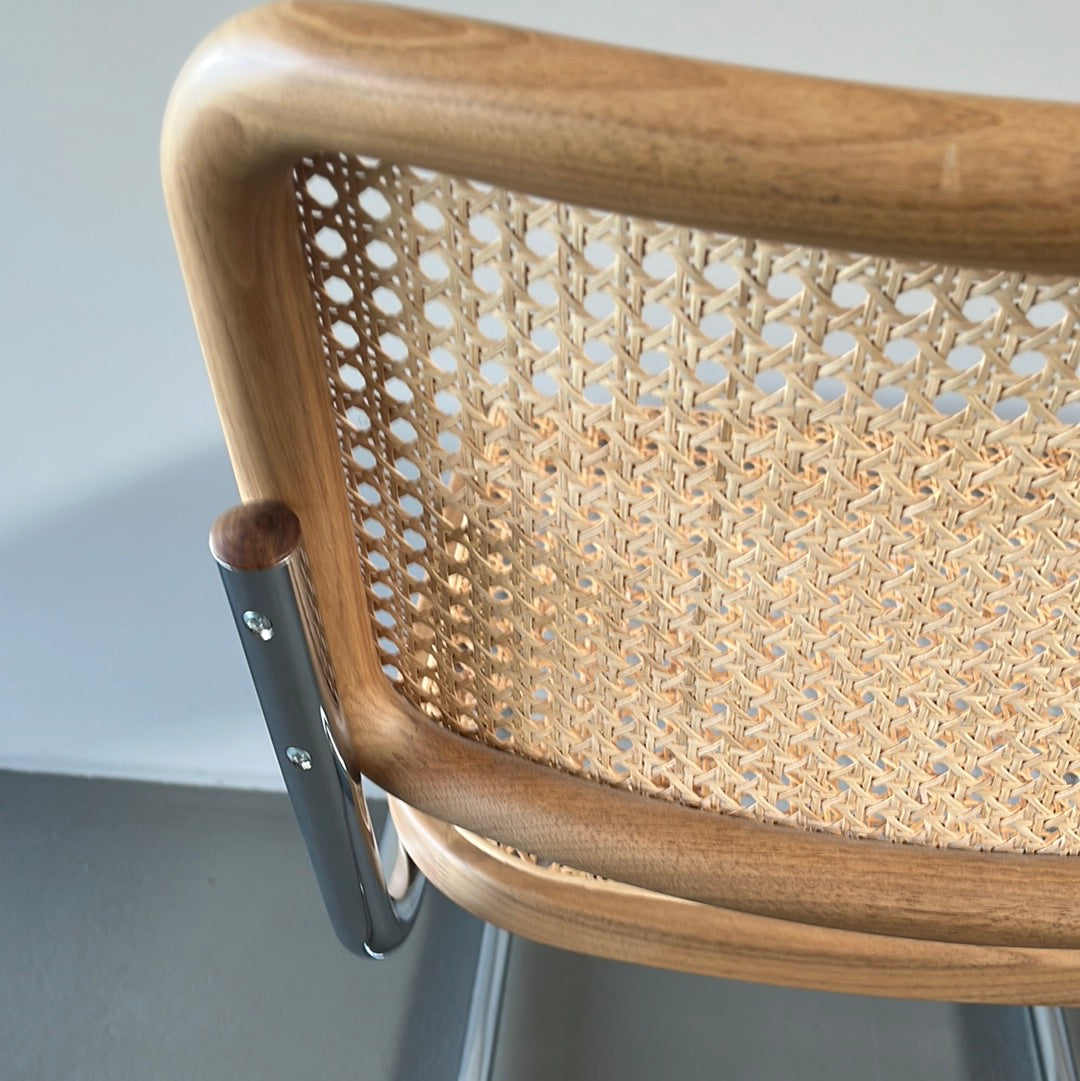 Thonet / S 32 V Pure Materials / Freischwinger Stuhl