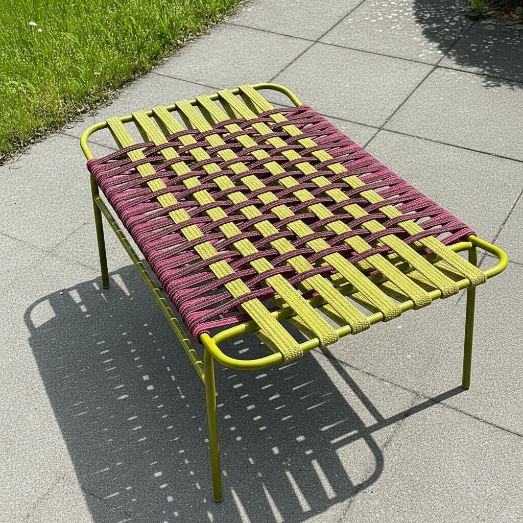 Paola Lenti / TELAR / Outdoor Lounge Chair + Hocker - Architare shop