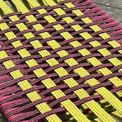 Paola Lenti / TELAR / Outdoor Lounge Chair + Hocker