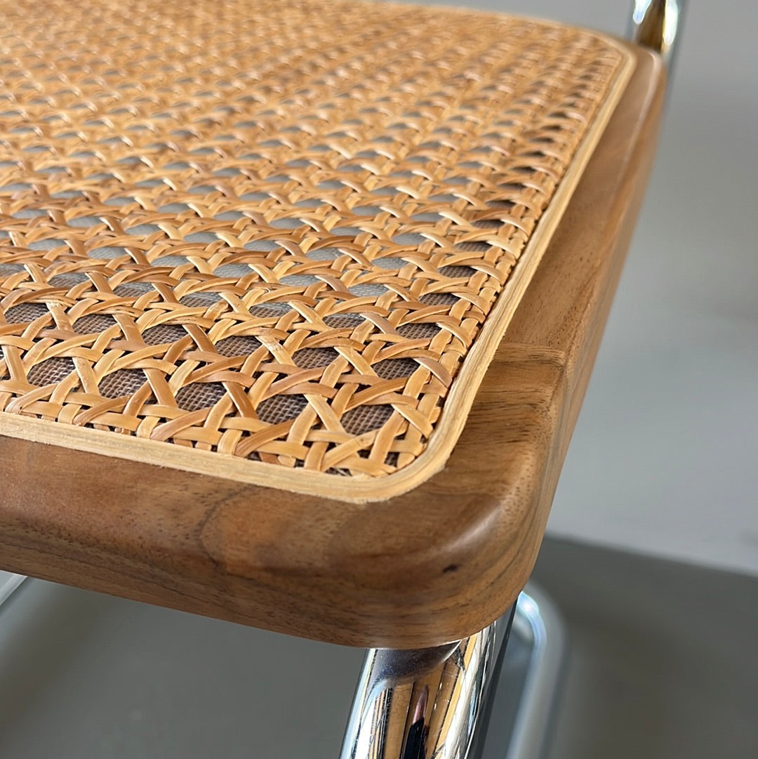 Thonet / S 32 V Pure Materials / Freischwinger Stuhl