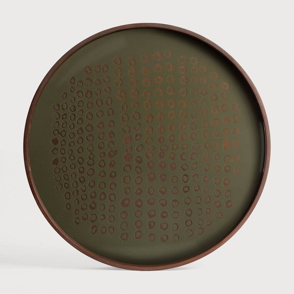 Ethnicraft / second nature tray / Glastablett S