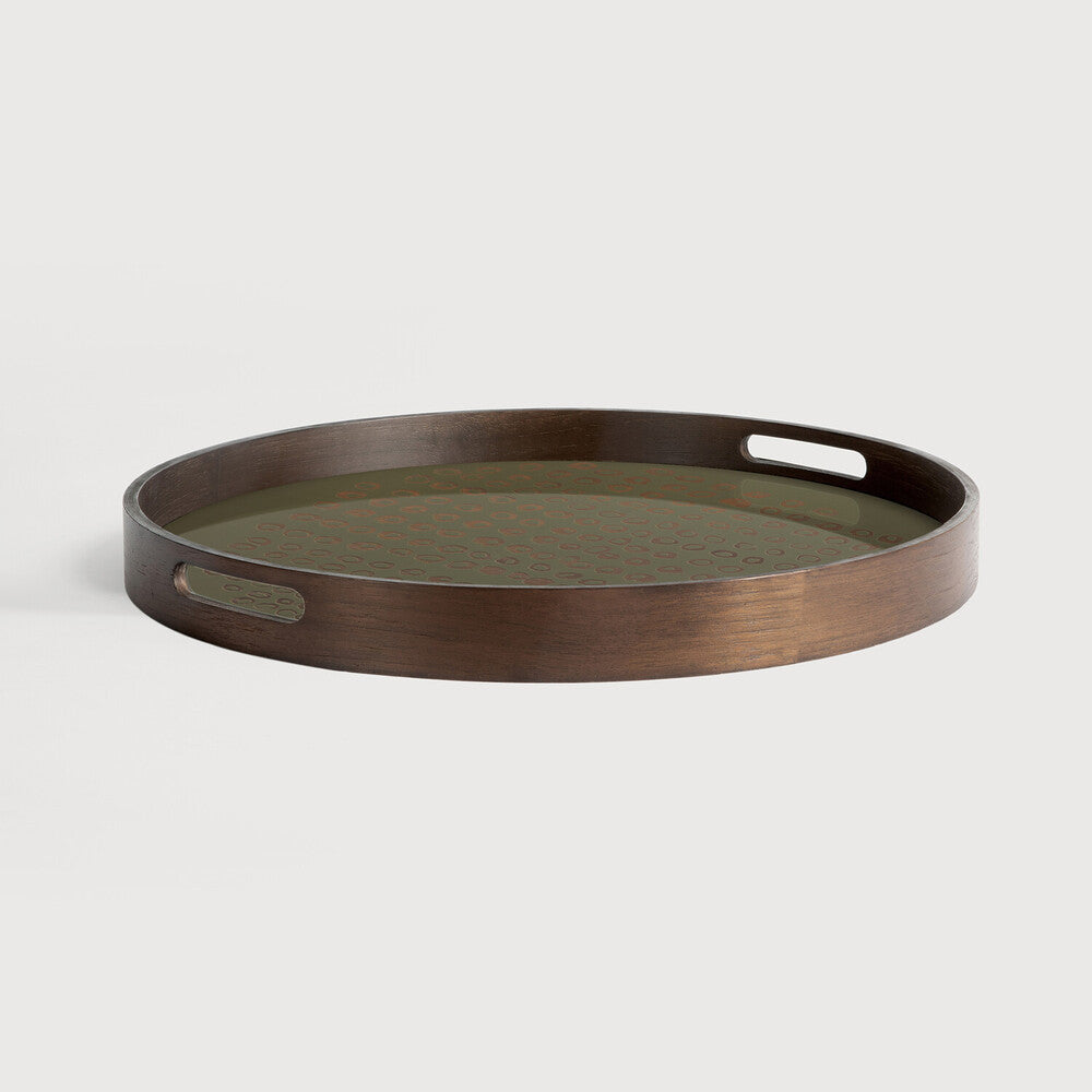 Ethnicraft / second nature tray / Glastablett S
