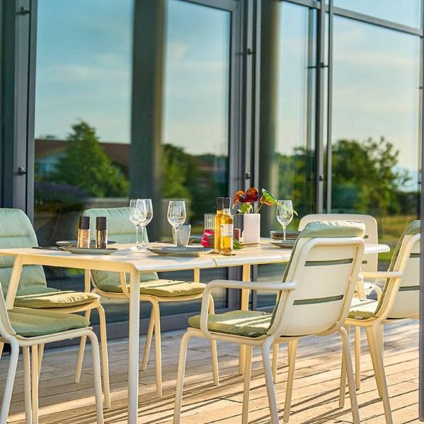 Weishäupl | VAPIO | Sitz-Rückenpolster für Outdoor-stuhl - Architare shop