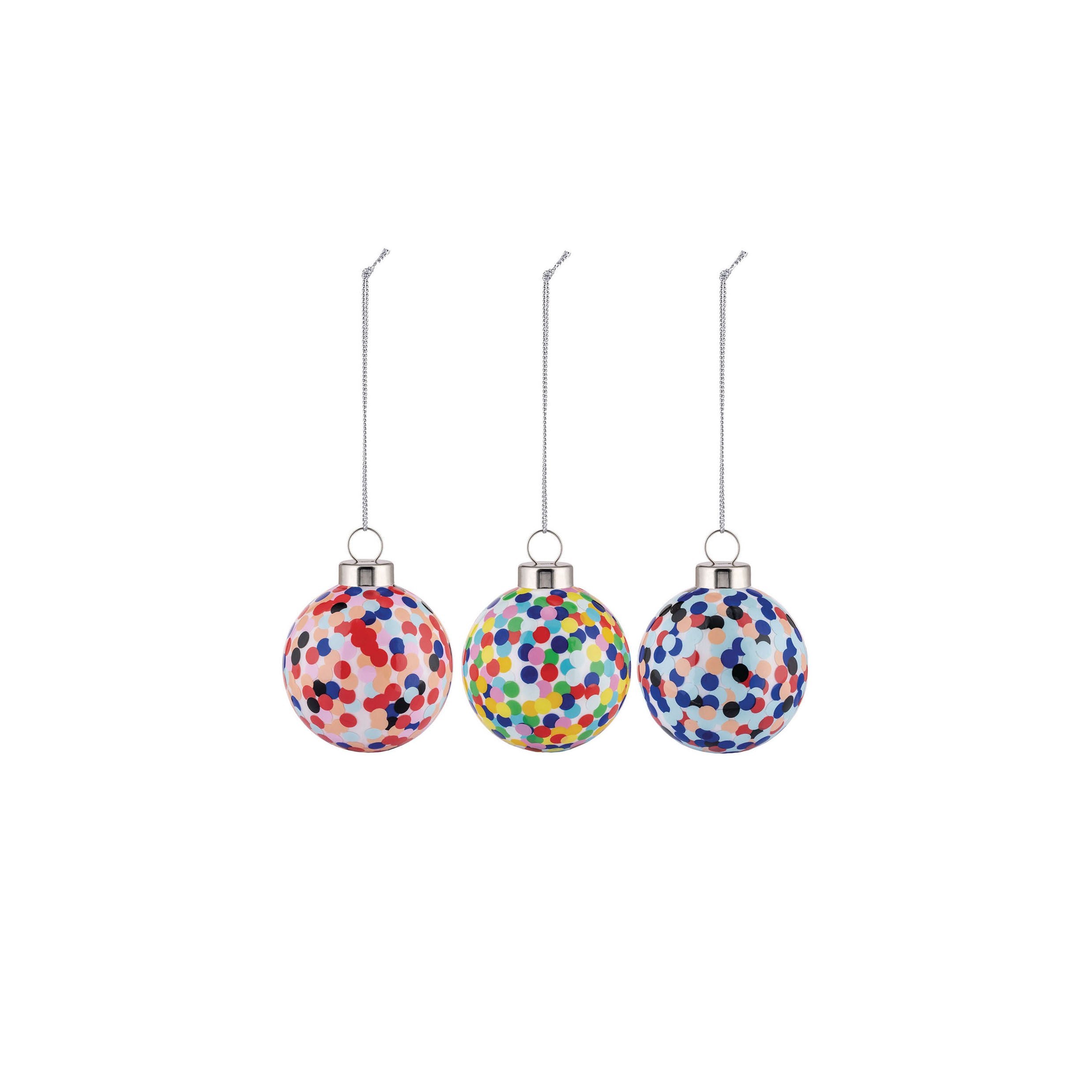 Alessi / Proust / 3er Set Weihnachtskugeln - Architare shop