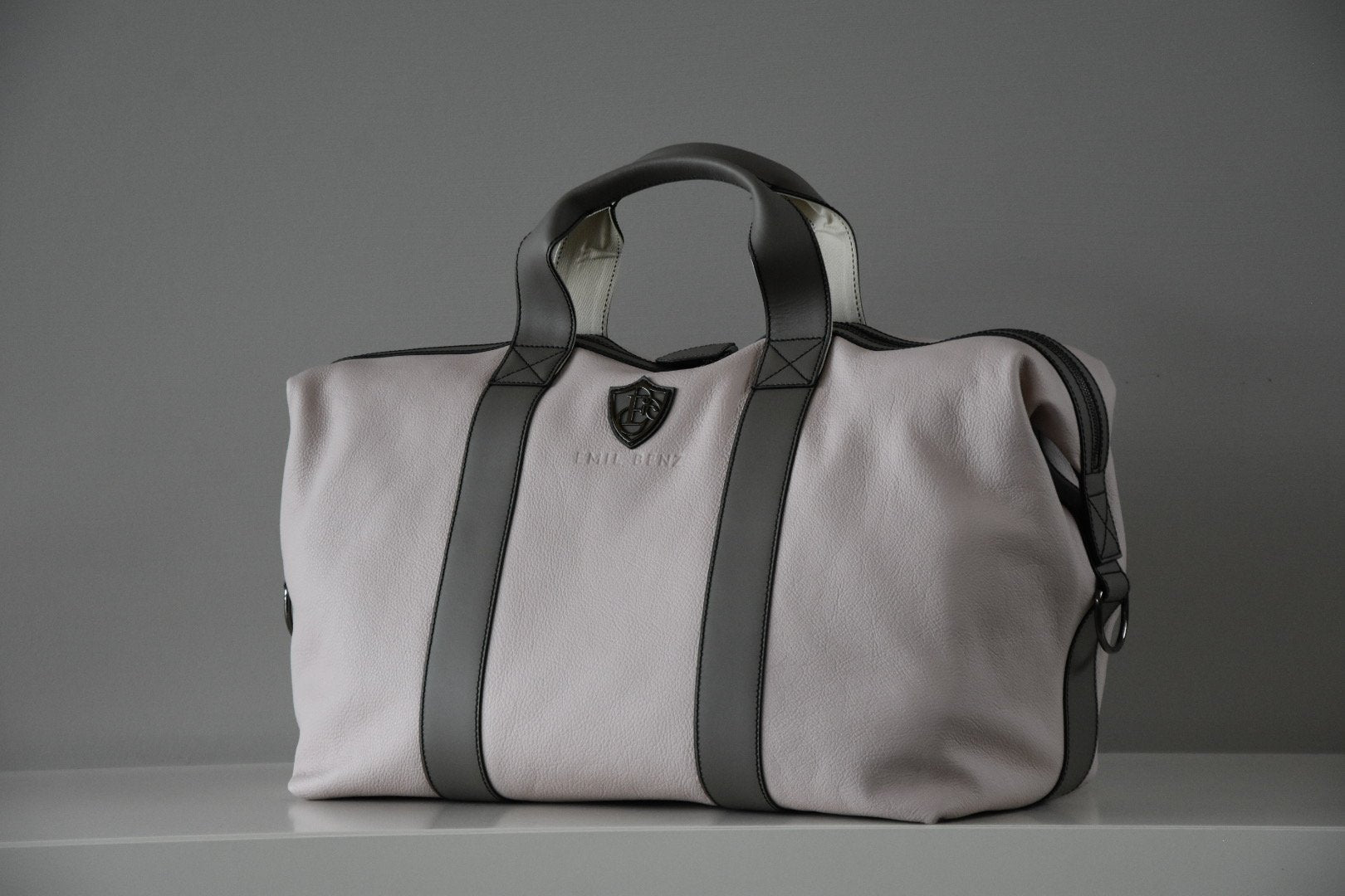 Emil Benz / Weekender series 3 Rosé - Khaki / Reisetasche