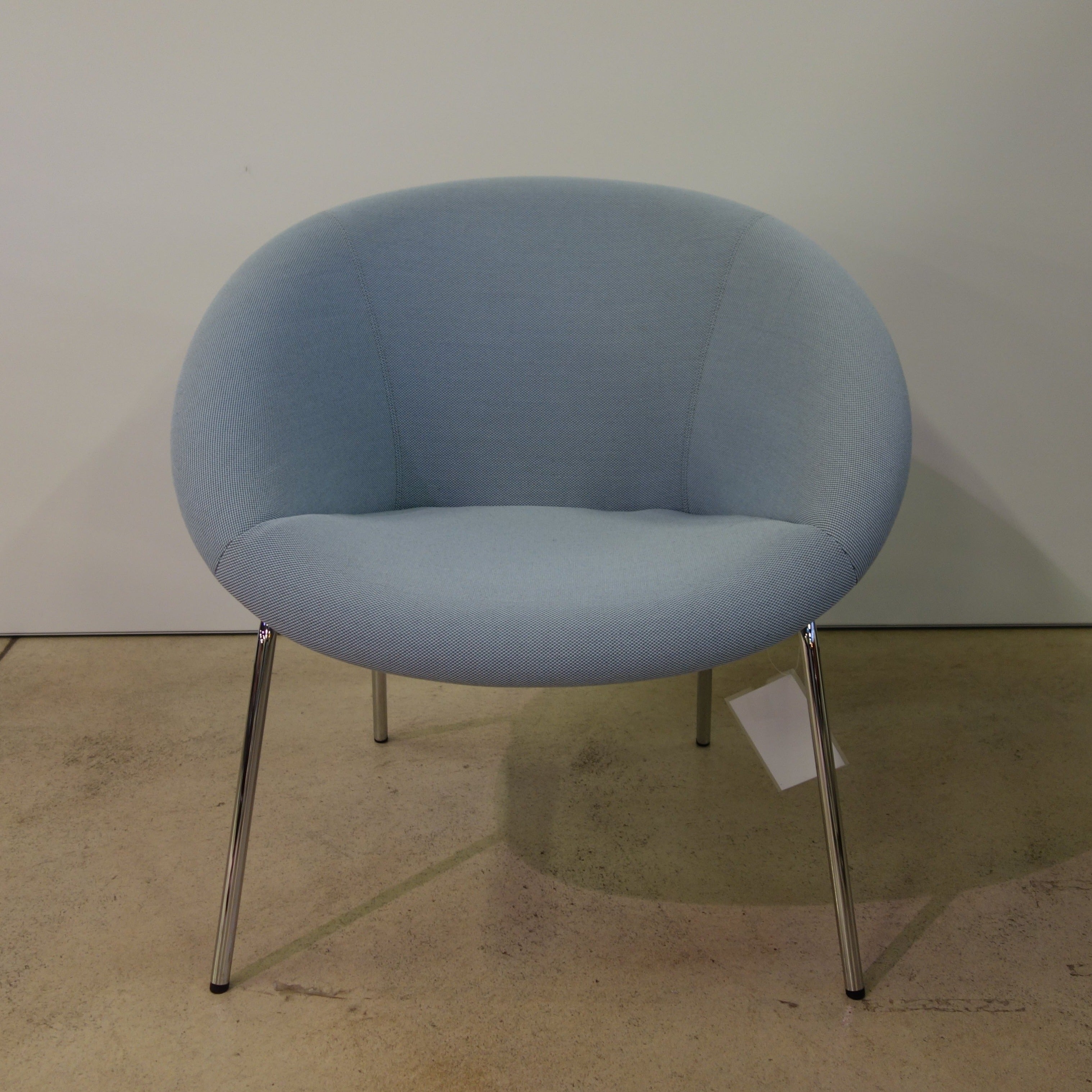 Walter Knoll / 369 / Sessel / blau
