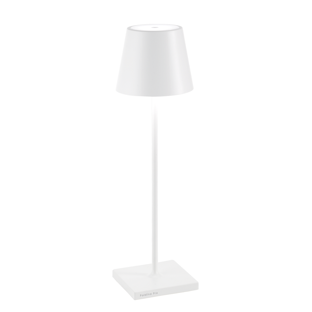 Zafferano / Poldina Pro / Tischlampe 38cm Weiß