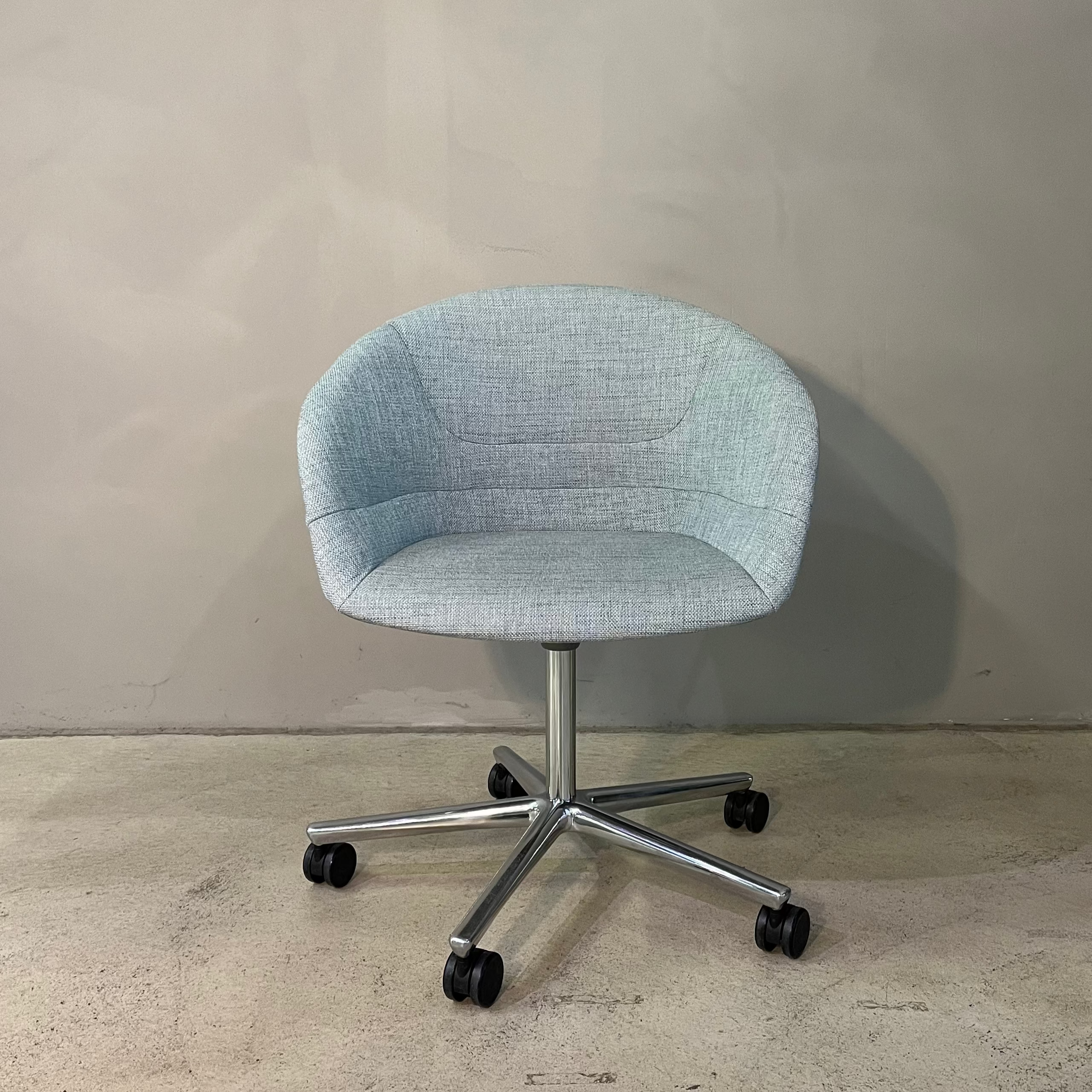 Kyo Sessel Walter Knoll Stoff hellblau