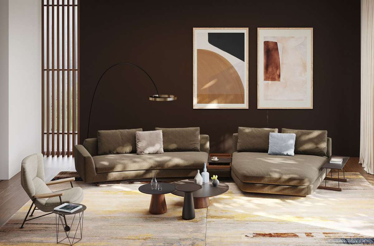 Das „Tama Living“ von Walter Knoll ist ein klassisches Sofa, das nicht nur zum Sitzen, sondern auch zum Liegen einlädt