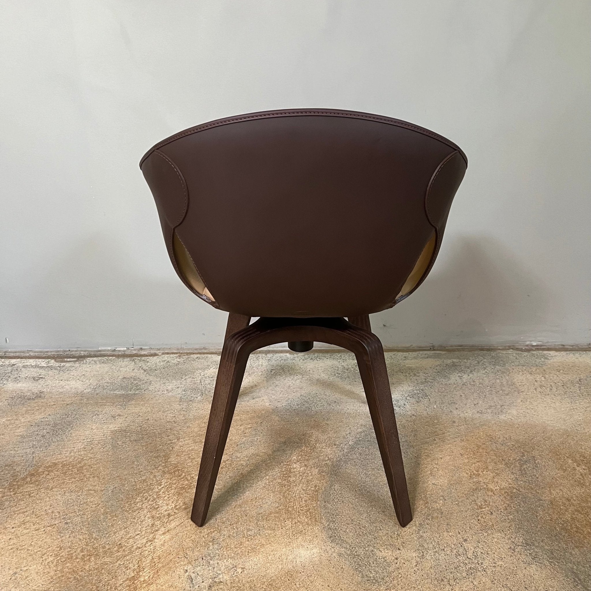 Poltrona Frau / Ginger / Komplettset 4 Stühle