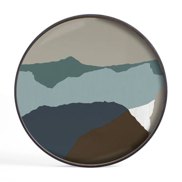 Ethnicraft / Graphite wabi sabi / Glastablett XL