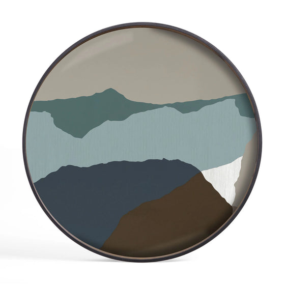 Ethnicraft / Graphite wabi sabi / Glastablett XL