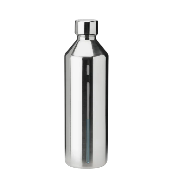 Stelton Brus Wasserflasche Edelstahl