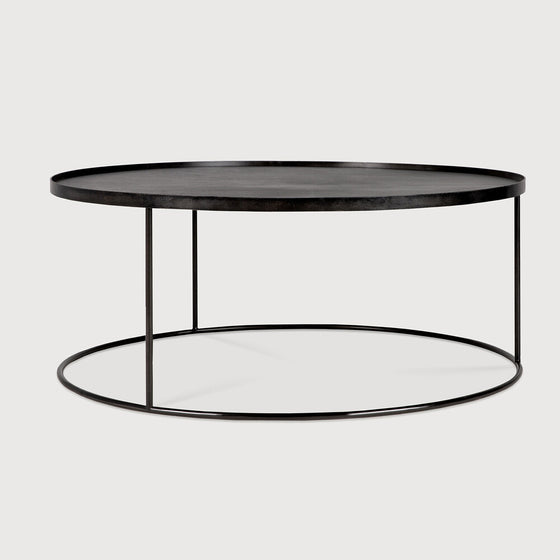 Ethnicraft / Round Tray Coffee Table XL / Großer Beistelltisch