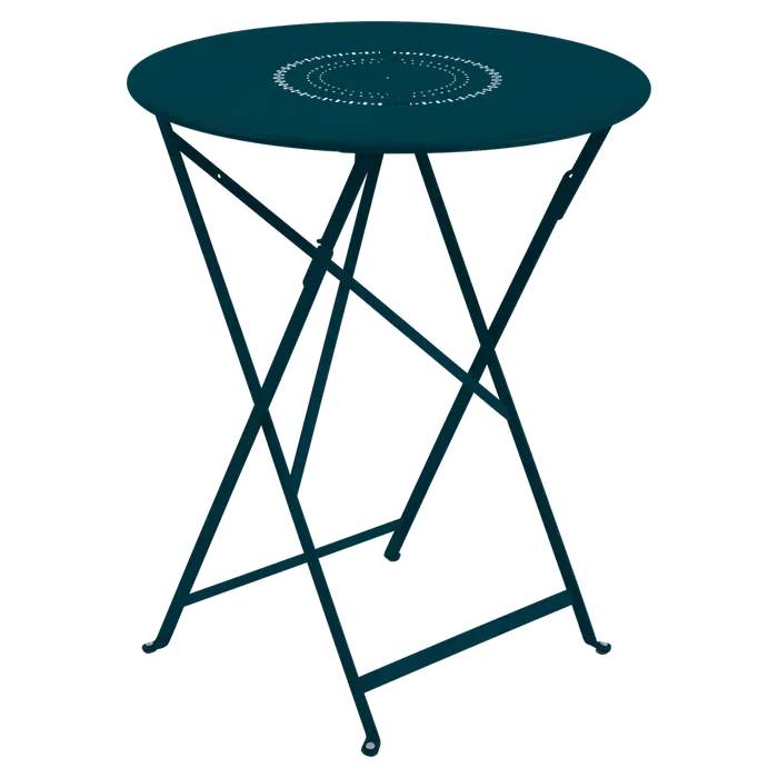 Fermob / Floreal / Outdoor Tisch Ø 60cm / Acapulcoblau