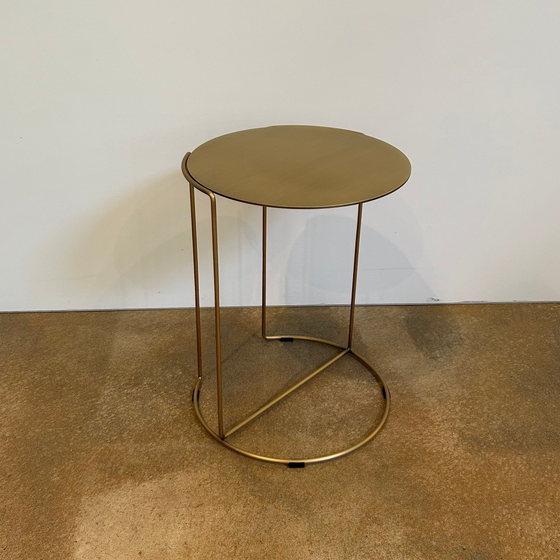 Walter Knoll / Oki 131-T4 / Beistelltisch Messing