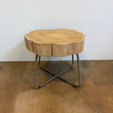 Fischer Möbel / Drop / Outdoor Beistelltisch Teak