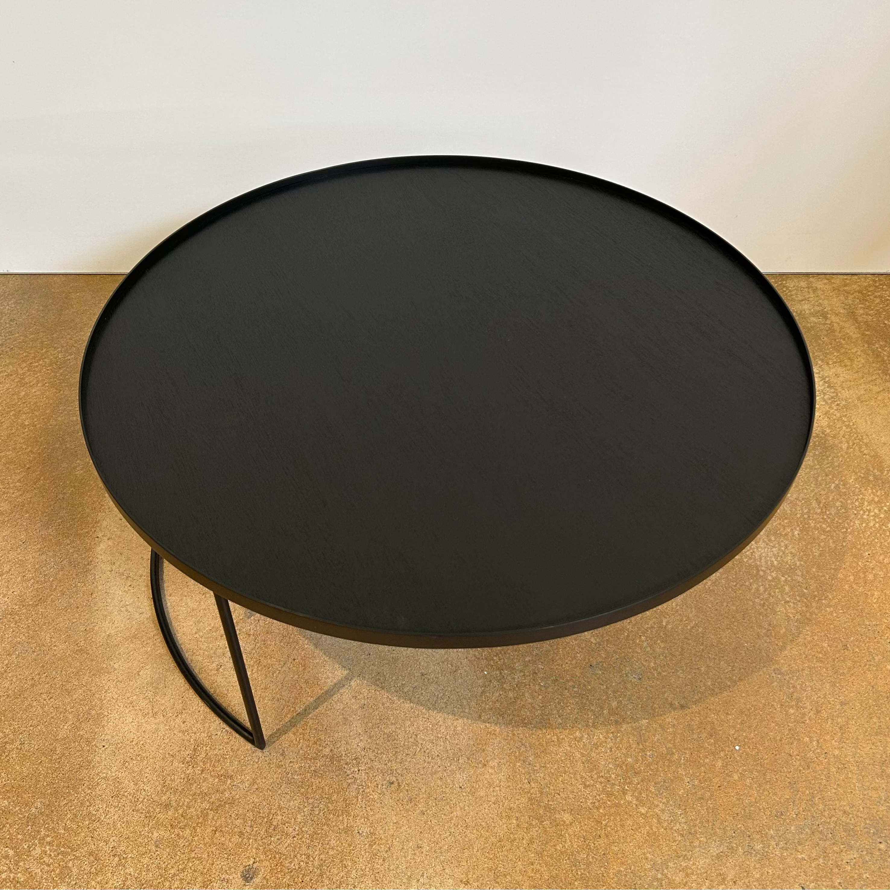 Ethnicraft / Round Tray Table / Beistelltisch XL