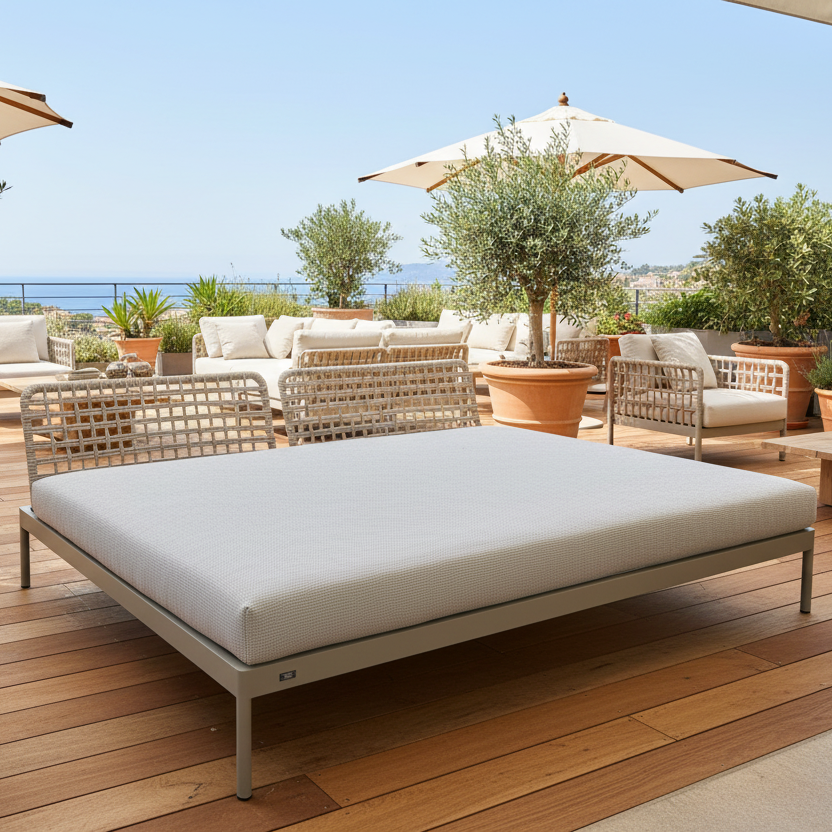 Fischer Möbel / KAIROS LOUNGE / Outdoor Sitzgruppe - architare shop