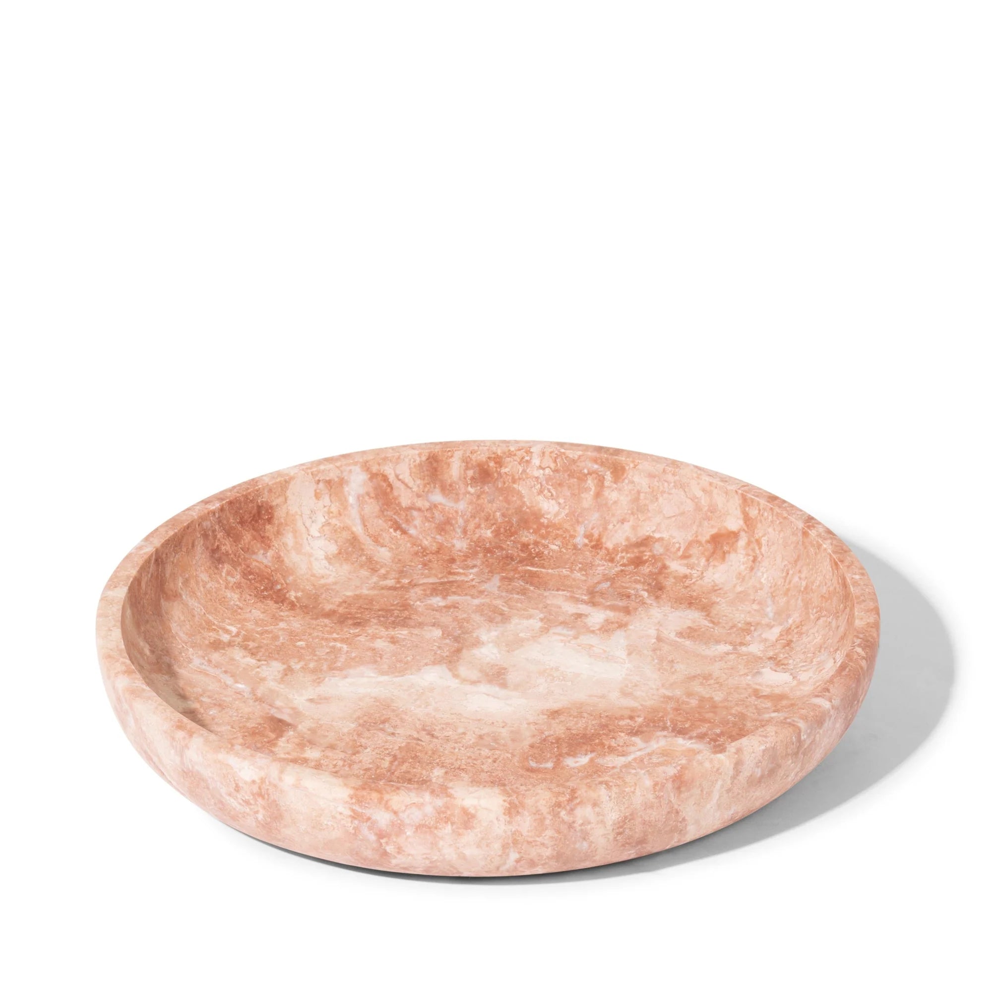 Stoned / Luna pink travertine / Schale