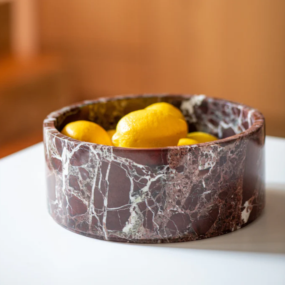 Stoned / Marble Fruit Bowl / Obstschale