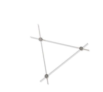 Cassina / Eitie Triangle Wall 170 / Wandlampe