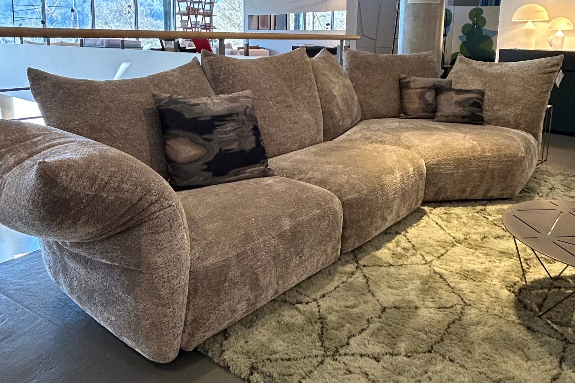 Furniture Divano Edra Standard Outlet Chaise Longue Edra Divano